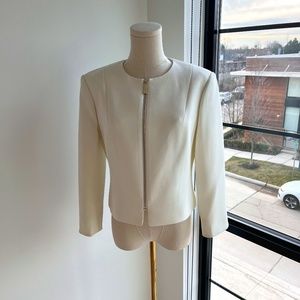 TED BAKER - Cream Jacket - Size 3 (US*)